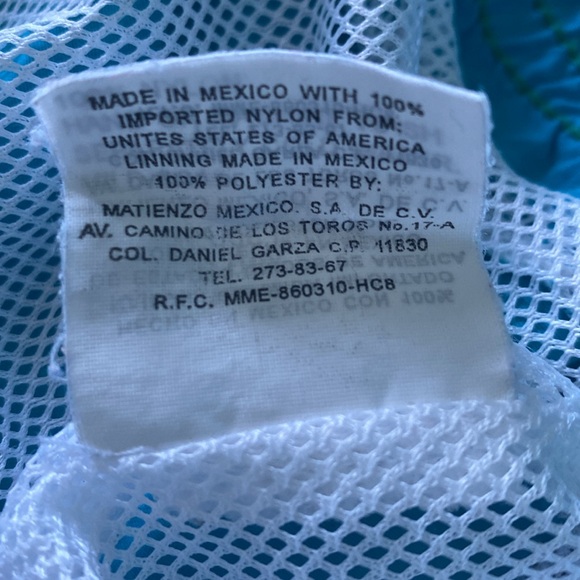 Vintage 90s Men’s Purple & Blue Sideout Swimtrunks - Picture 7 of 7